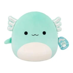 Squishmallows 30 cm Anastasia - teal Axolotl w/ silver gills