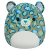 Squishmallows 30 cm Enos groene luipaard