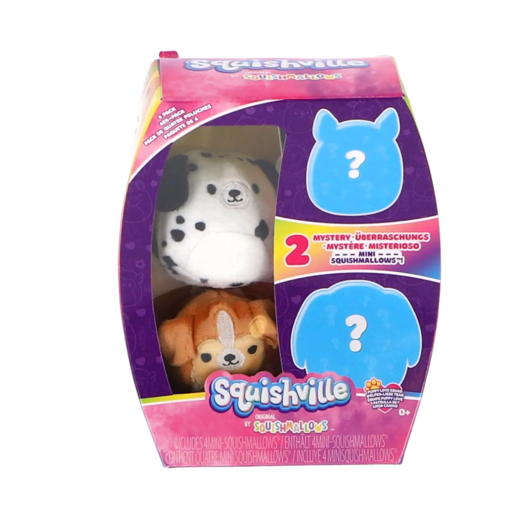 Squishville 4 Pack 4 Assorti