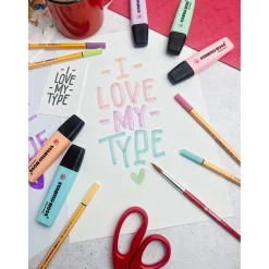 Stabilo Boss original markeerstift 4 stuks