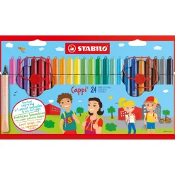 Stabilo Cappi Etui 24 Stuks