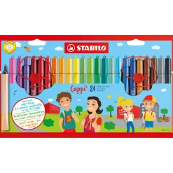 Stabilo Cappi Etui 24 Stuks