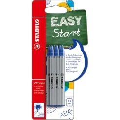 Stabilo Easy Original Refill Blauw 6 Stuks