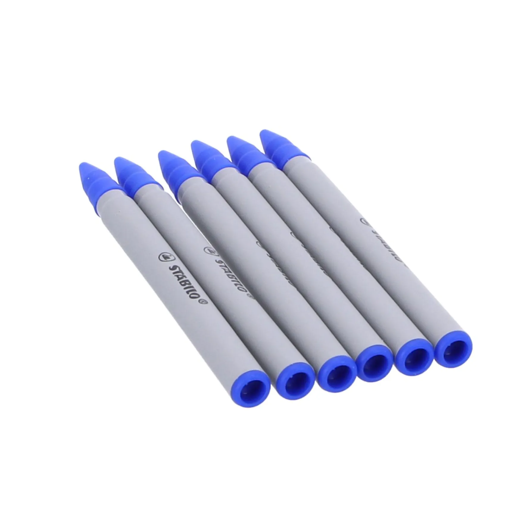 Stabilo Easy Original Refill Blauw 6 Stuks