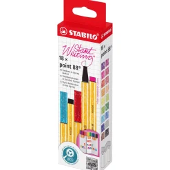 Stabilo point 88 desk set start beginning 18 stuks