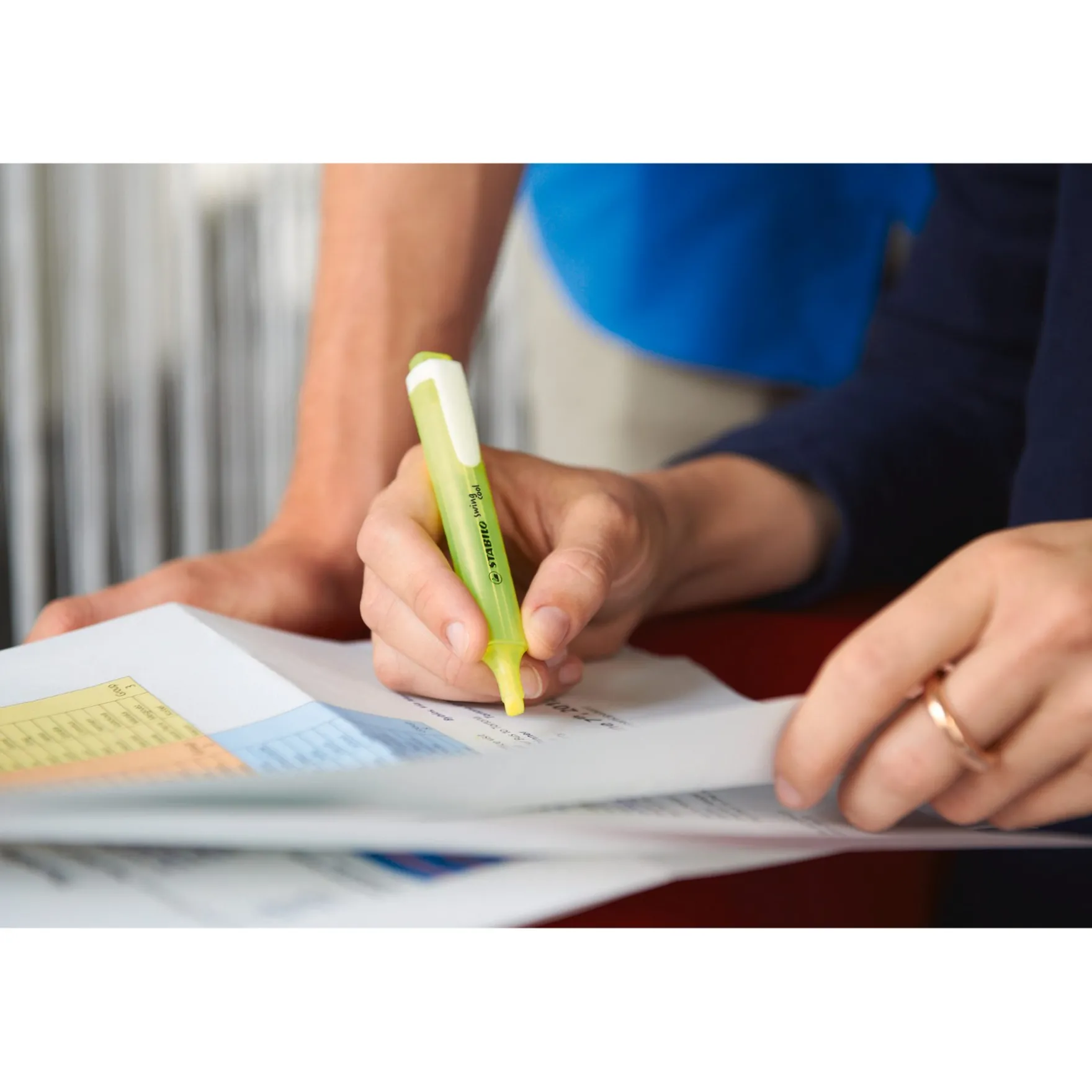 Stabilo Swing cool markeerstift 6 stuks