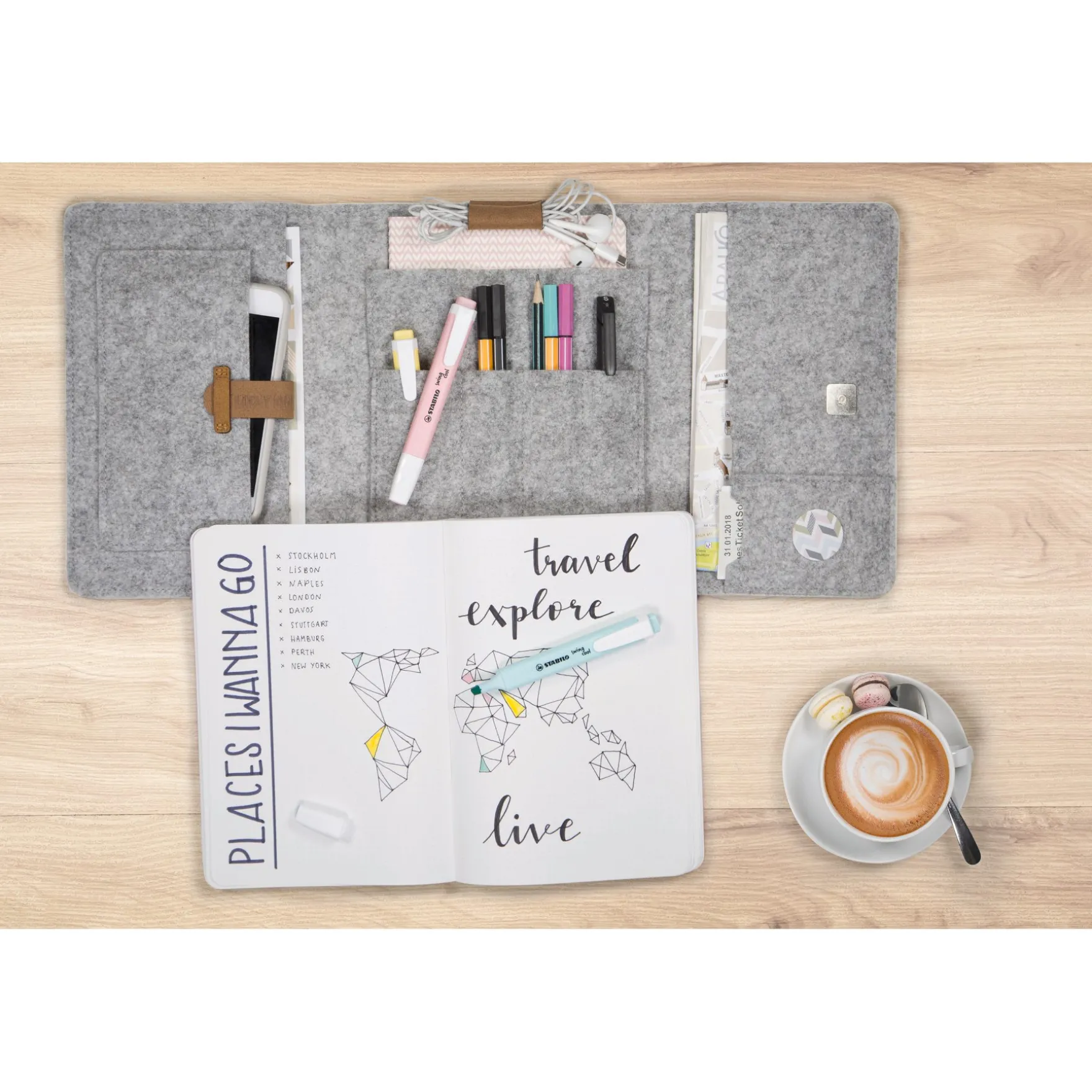 Stabilo Swing cool pastel stift 8 stuks