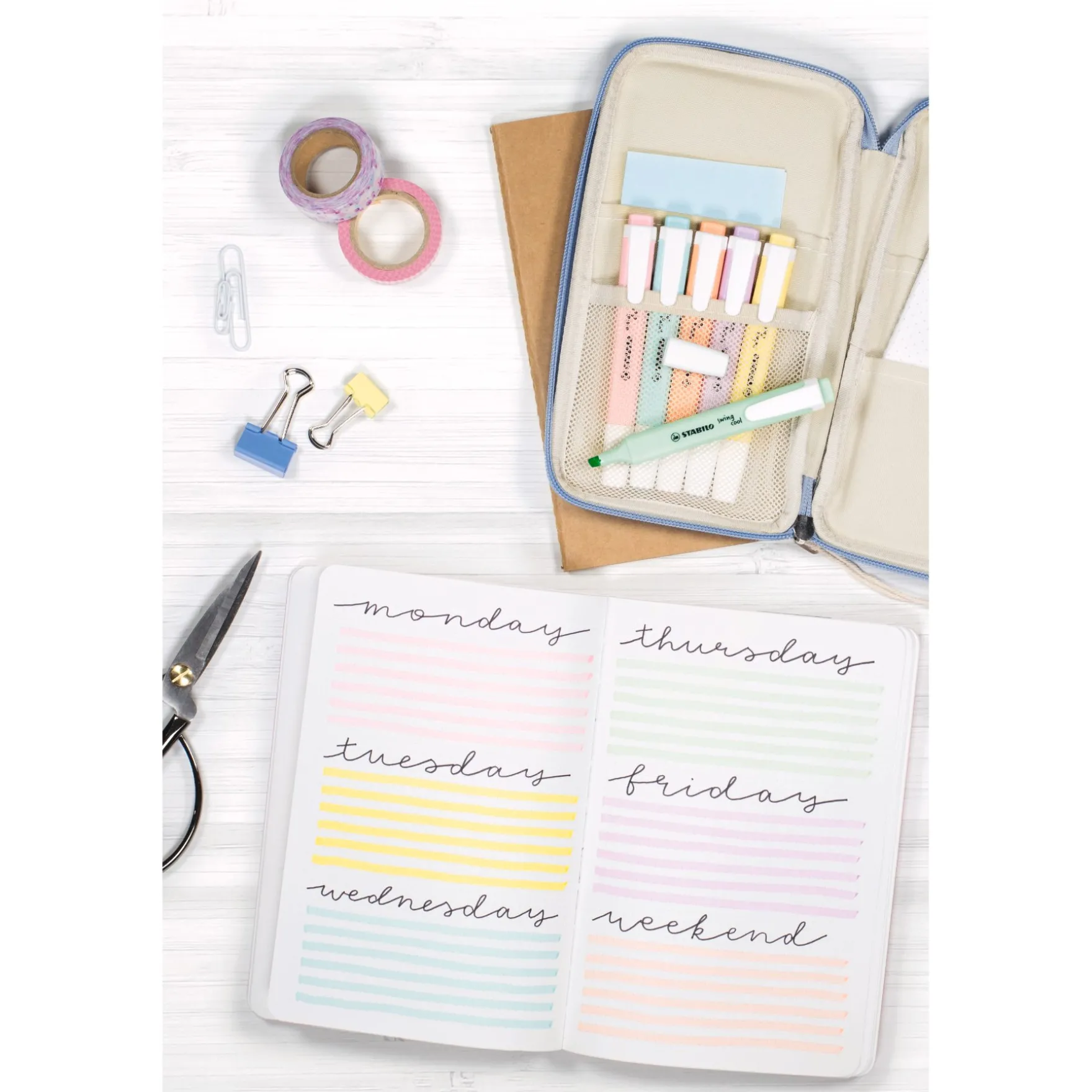 Stabilo Swing cool pastel stift 8 stuks