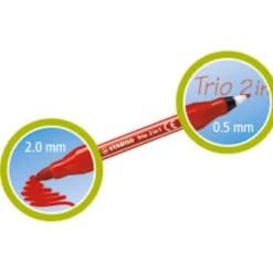 Stabilo trio viltstiften 10 stuks