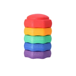 Stapblokken Jipy Discover 5 stuks primaire kleuren