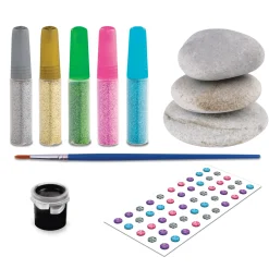 Stenen schilderen mandala 11 delig