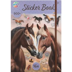 Stickerboek A4 Horse collection 16 pagina's en 900 + stickers