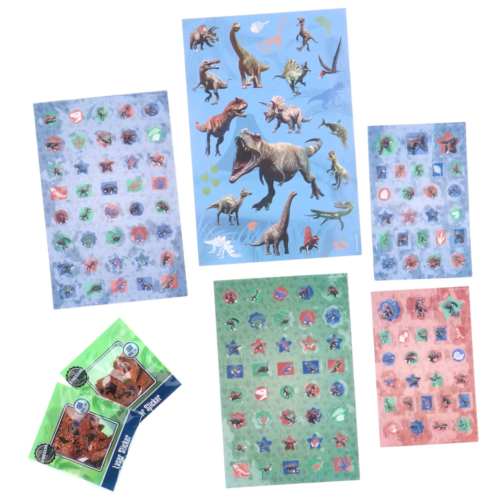 Stickerset Dinosaurus 500-Delig