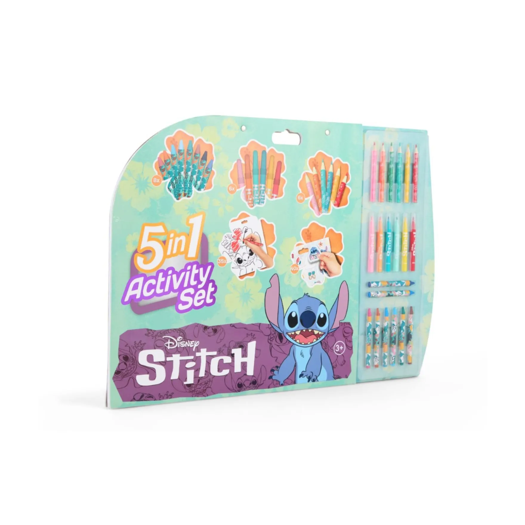 Stitch 5 In 1 Kleurboek Activiteiten Set