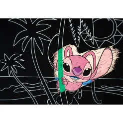 Stitch Kraskunst 26x19,5cm 2 Stuks