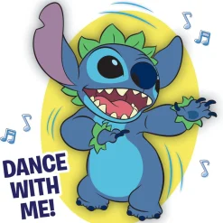 Stitch pluche 38 cm dansen en zingen