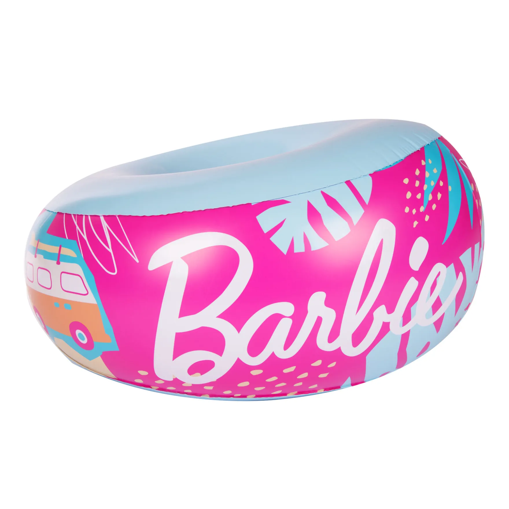 Stoel opblaasbaar barbie