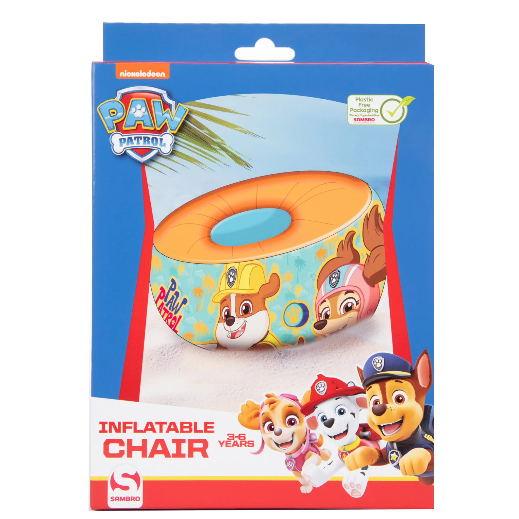 Stoel Opblaasbaar Paw Patrol