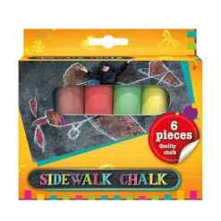 Stoepkrijt In Doos 6 Stuks