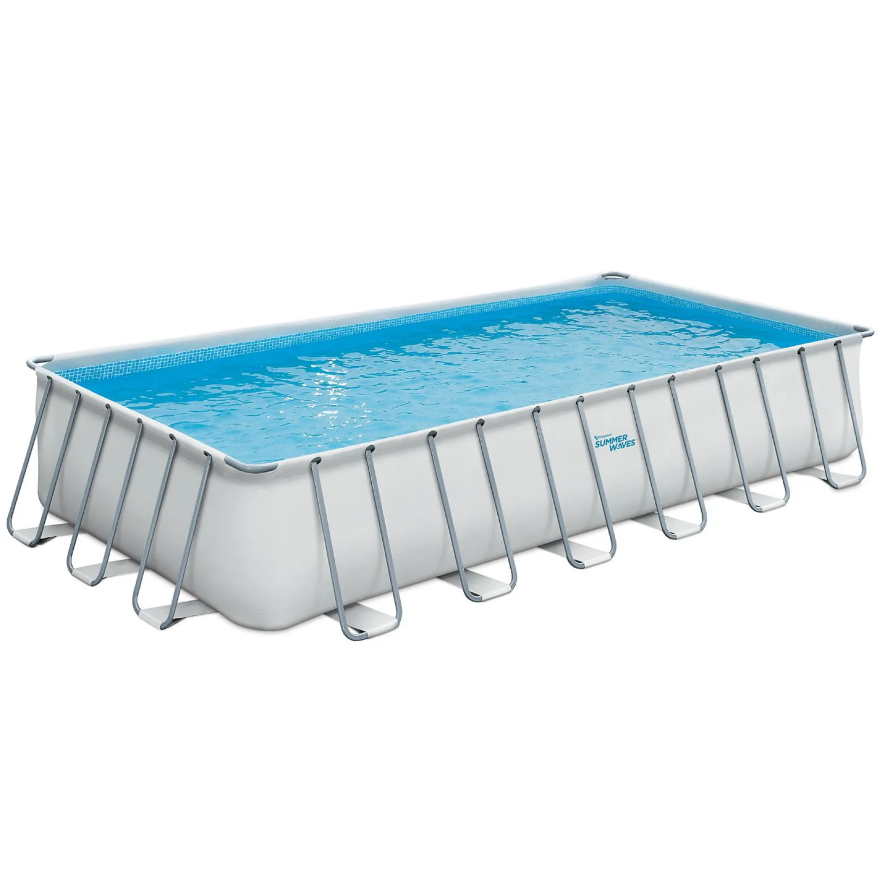 Summer Waves Zwembad Elite Frame Rectangular 732 X 366 X 132 cm + filterpomp
