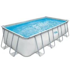 Summer Waves Zwembad Elite Frame Rectangular 549 X 274 X 132 cm + zandfilter pomp