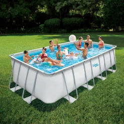 Summer Waves Zwembad Elite Frame Rectangular 549 X 274 X 132 cm + filter pomp