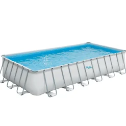 Summer Waves Zwembad Elite Rectangular Frame 732 X 366 X 132 cm + zandfilterpomp