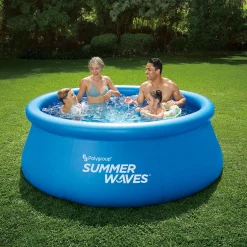 Summer Waves Zwembad Quick Set 244 X 76 cm + filterpomp