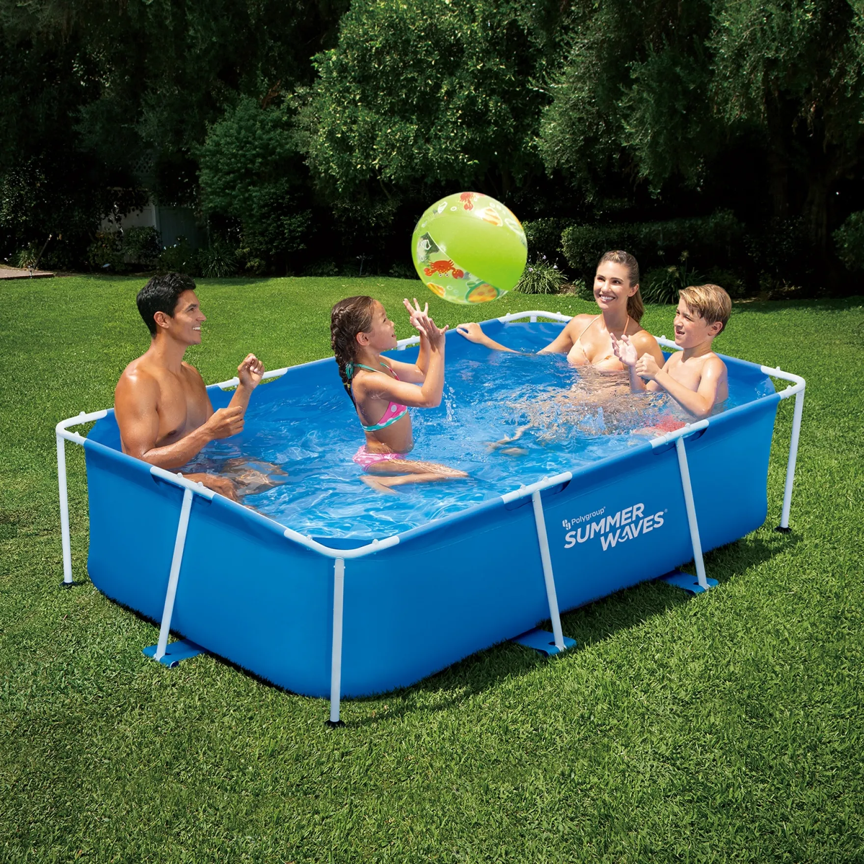 Summer Waves Zwembad Small Frame 260 X 160 X 66 cm