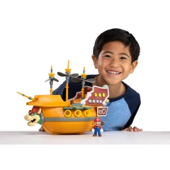 Super Mario bowser luchtschip speelset 6,5 cm