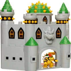 Super Mario mega kasteel bowser met figuurtje 6,5 cm