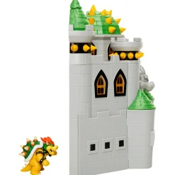 Super Mario mega kasteel bowser met figuurtje 6,5 cm