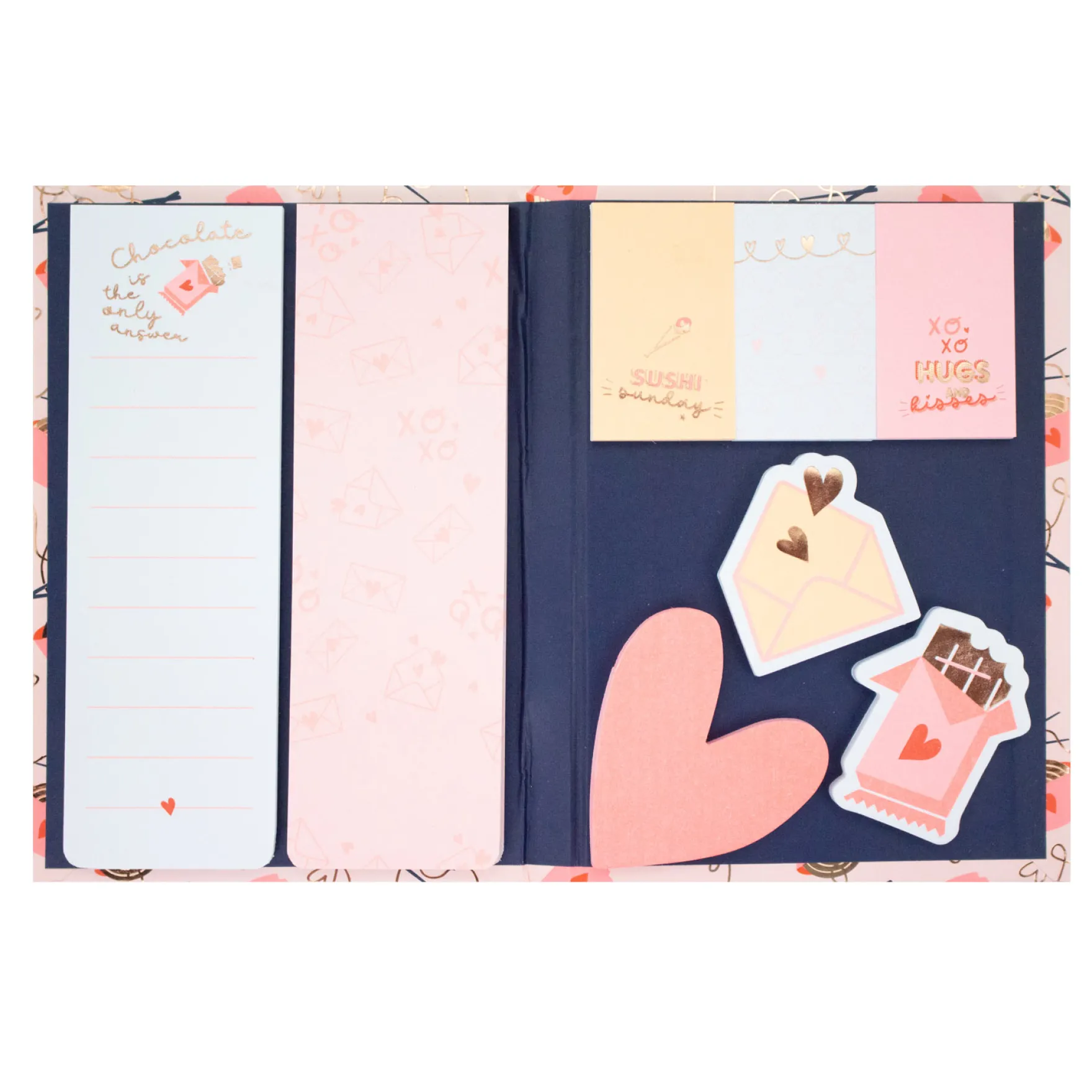 Sushi Sunday Sticky notes in boekje