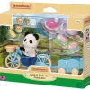 Sylvanian Families 5652 Fiets en Skate Panda Meisje