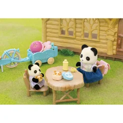 Sylvanian Families 5652 Fiets en Skate Panda Meisje