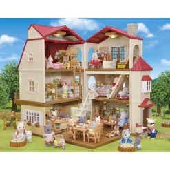 Sylvanian Families 5708 Groot Poppenhuis Met Geheime Speelkamer