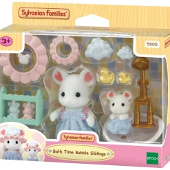 Sylvanian families bubbel badtijd broer zus