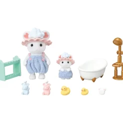 Sylvanian families bubbel badtijd broer zus