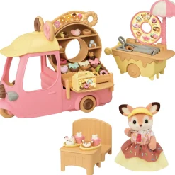 Sylvanian families dip dip donut wagen