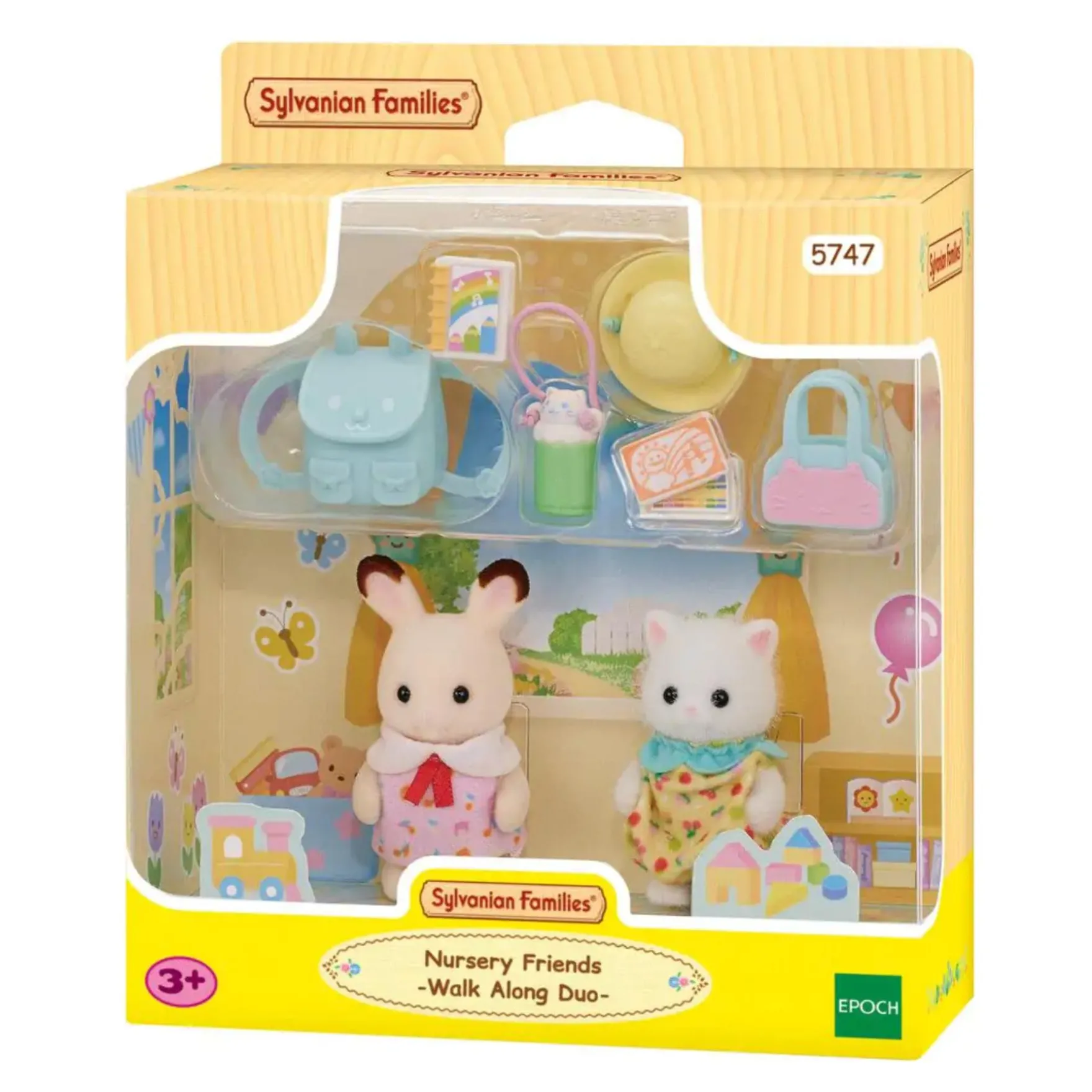 Sylvanian Families Duo Peutervriendjes Samen Wandelen