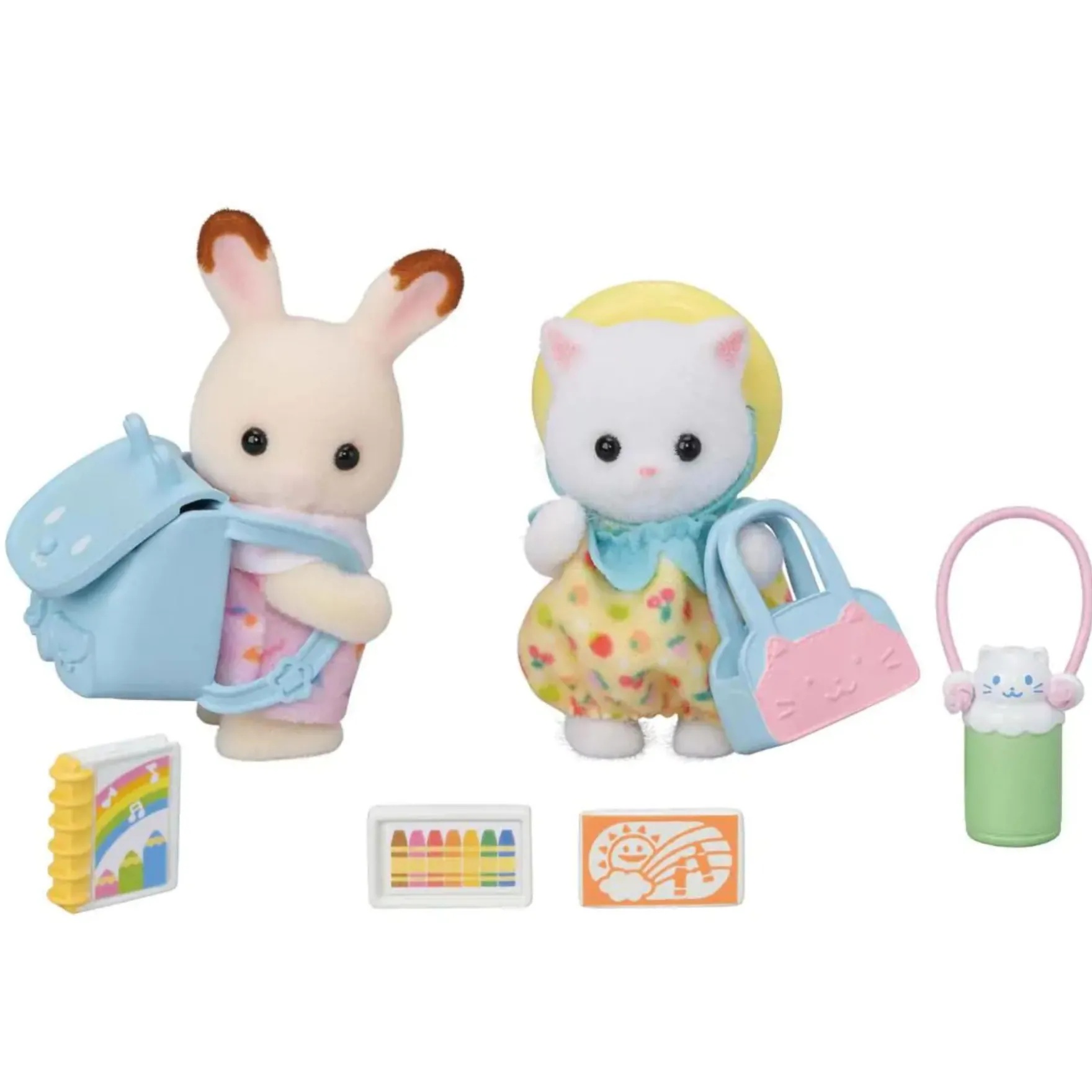 Sylvanian Families Duo Peutervriendjes Samen Wandelen