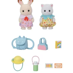 Sylvanian Families Duo Peutervriendjes Samen Wandelen