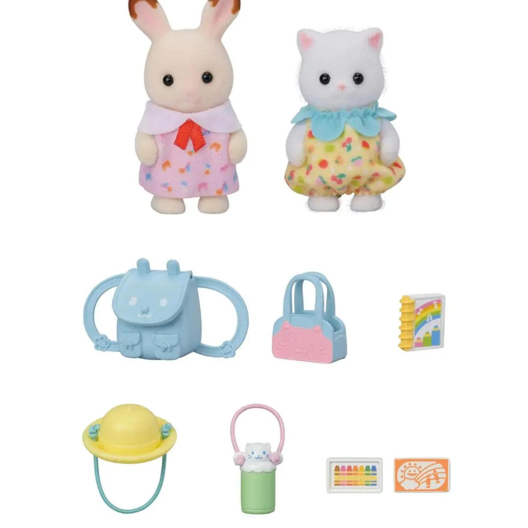 Sylvanian Families Duo Peutervriendjes Samen Wandelen