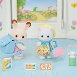 Sylvanian Families Duo Peutervriendjes Samen Wandelen