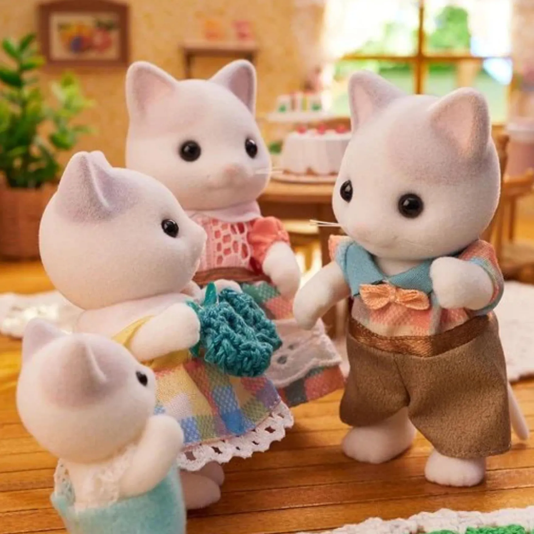 Sylvanian Families Familie Latte Kat