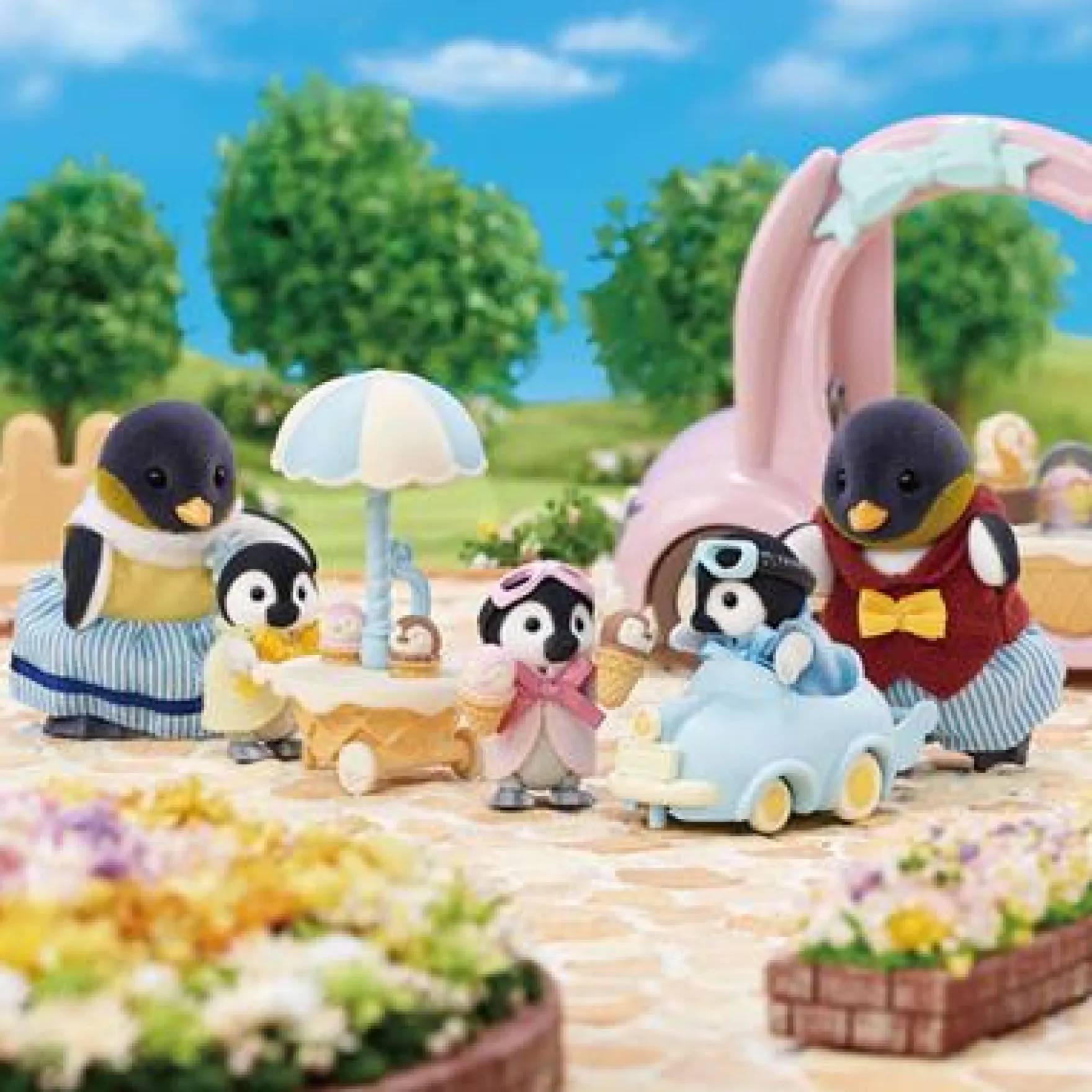 Sylvanian Families Pinguïn Babies Speelset