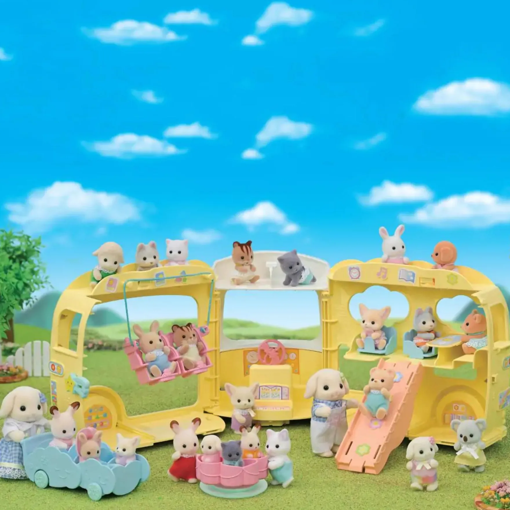 Sylvanian Families Regenboog Babybus