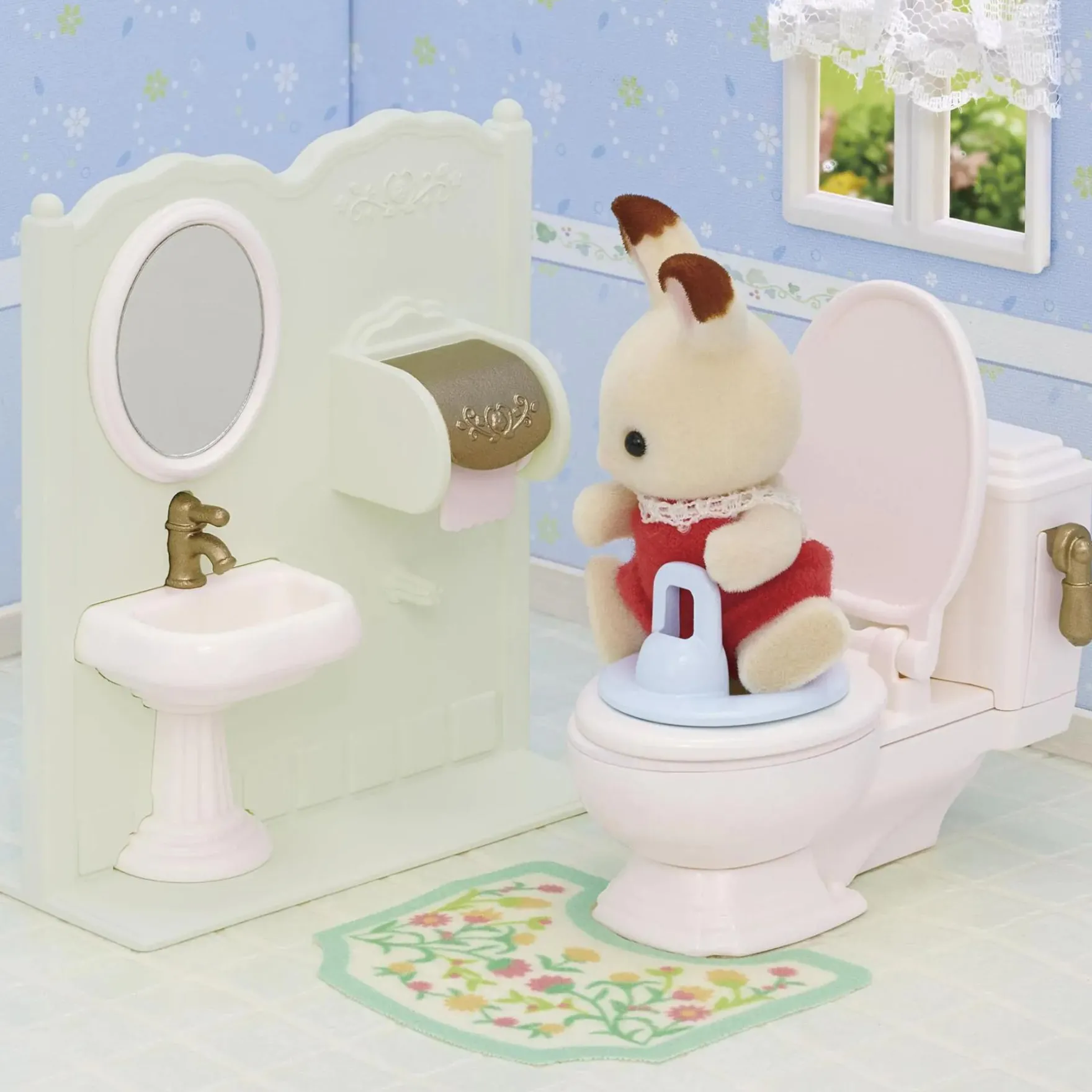 Sylvanian Families Toilet Set
