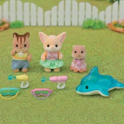 Sylvanian Families Trio Peutervriendjes Zwembad Fun