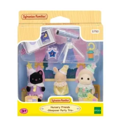 Sylvanian Families Trio Peutervriendjes Pyjama Party